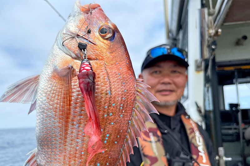 スイッチスティック使い分け：人気ターゲット真鯛を狙って/山戸田恵一