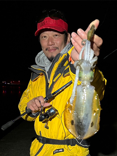 フィールドテスター 藤井雅之山口県日本海でのエギング釣行レポート フィールドテスター 藤井雅之山口県日本海でのエギング釣行レポート