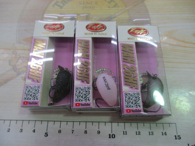 ワウ26HF＆1091×ピーチバイソンスプーン入荷！