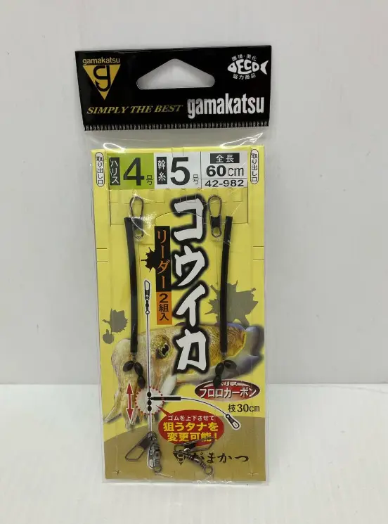 がまかつ コウイカ リーダー入荷 がまかつ コウイカ リーダー入荷