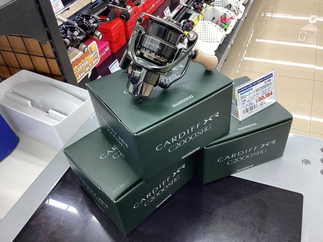 トラウトのリールが入荷しました!! トラウトのリールが入荷しました!!