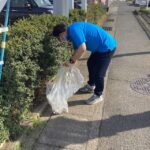湘南平塚店近隣の清掃を行いました！！