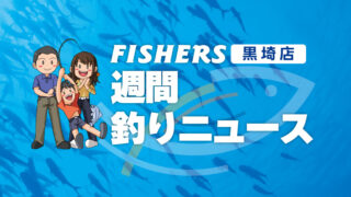 【黒埼店】週間釣りニュース