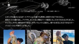 【釣具屋が本気で作ったロッドシリーズ】エギングシーズン最盛期！一本目に買うならコレ！新発売のエギングロッドTsulino KAHUNA EGING 4機種をレコメンド！