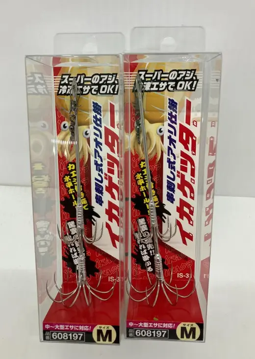 スーパーのアジ、冷凍エサでもOK