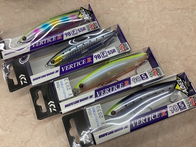 ダイワシーバスルアーが大量入荷！