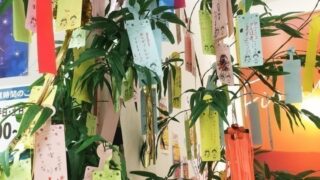今年も《七夕飾り》を全店にて実施中♪星に願いを…