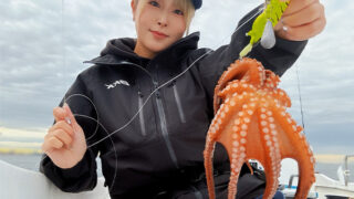 【Megabass Blog】星月 みづき「東京湾タコーレ乱舞」