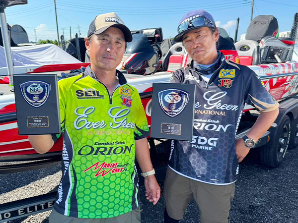 NBCチャプター霞ヶ浦 第3戦 中嶋美直が優勝、増田哲が準優勝 NBCチャプター霞ヶ浦 第3戦 中嶋美直が優勝、増田哲が準優勝