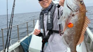タイラバで良型連発！(大分県佐伯沖)