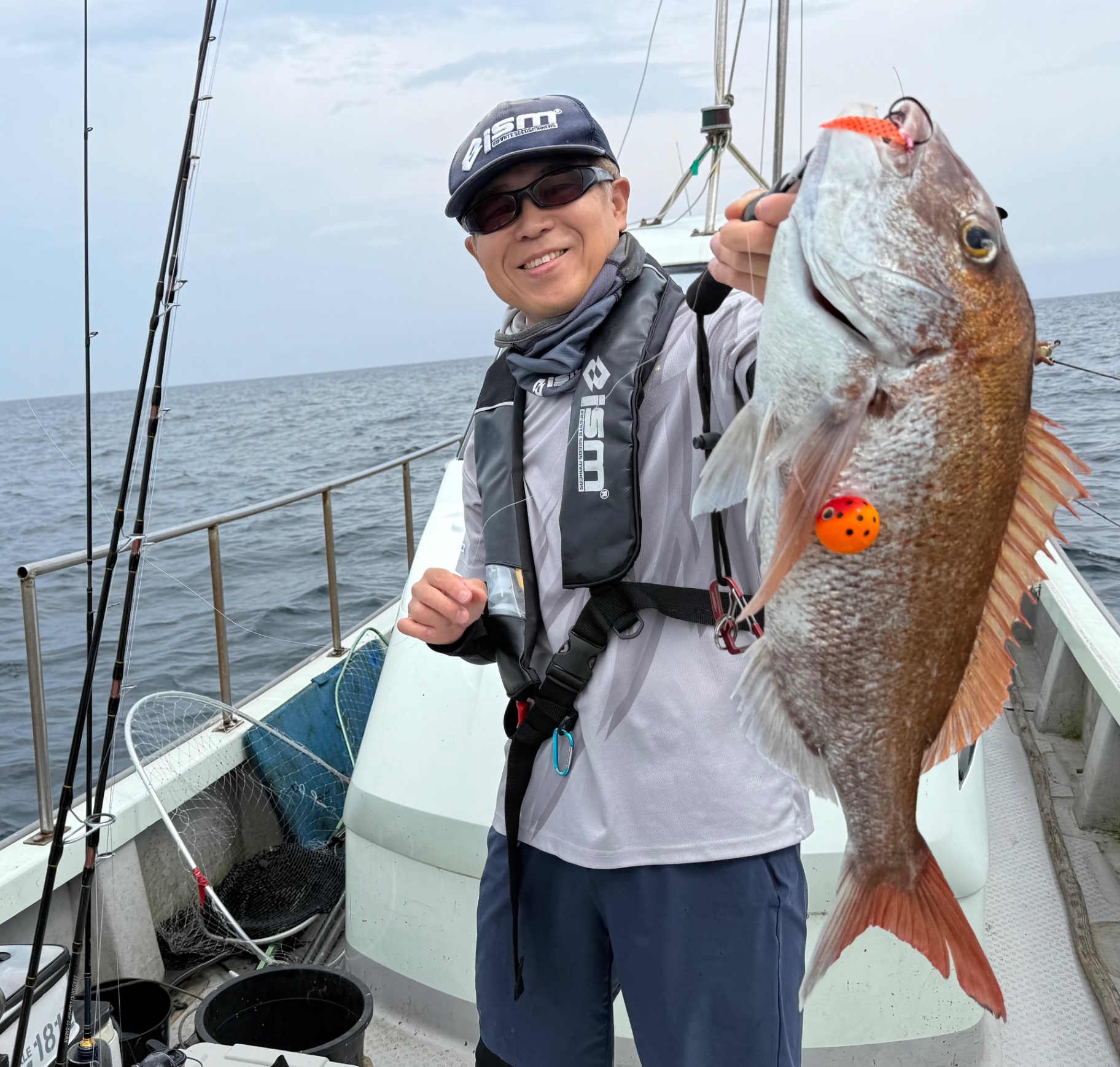 タイラバで良型連発!(大分県佐伯沖) タイラバで良型連発!(大分県佐伯沖)