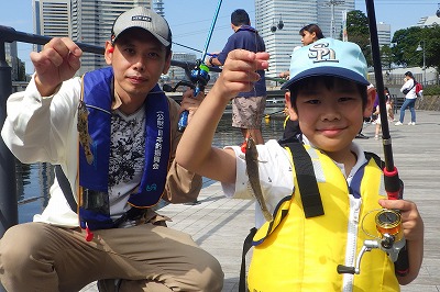 日釣振 ｢つり初めて親子のためのハゼ釣り入門教室｣