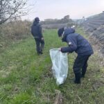 釣り場清掃を行いました!! 釣り場清掃を行いました!!